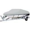 Boat Cover 16-18.5ft Trailerable Waterproof Marine Grade Fabric 600D UV Resistant Protector Jumbo V-hull Fishing Pro-style OGL