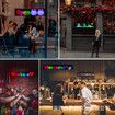 7x17cm 16x32pixel LED Signs Bright Advertising Flexible USB 5V LED Store Sign Bluetooth App Control Custom Text Pattern Programmable LED Display