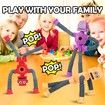 Pop Tubes,Robotics Fidget Tubes Sensory Toys Pack(4Pack),Toddler Sensory Toys Imaginative Play & Stimulating Creative Learning (4PCS Robotics Pop Tubes)
