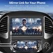 Double Din Car Stereo with Carplay and Android Auto with 7 Inch HD LCD Capacitive Touchscreen