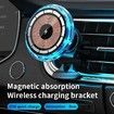 Magnetic Wireless Car Charger for iPhone 14 13 12 Pro Max Plus Mini Series