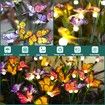 Solar Garden Lights - Newest Swaying Butterfly Light,Yard Patio Pathway Decoration,High Flexibility Iron Wire & Realistic Butterflies (2 Pack)