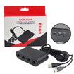 Gamecube Adapter for Nintendo Switch Gamecube Controller Adapter and WII U and PC