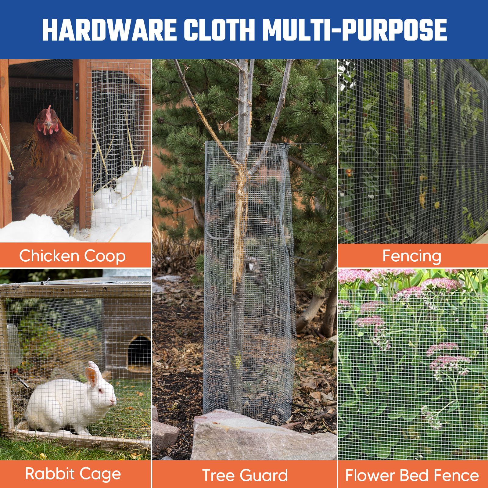 Hardware Cloth Galvanised Welded Wire Mesh Fence Roll Chicken Coop