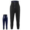 Sweat Sauna Pants Body Shaper Shorts Weight Loss Slimming Shapewear Women Waist Trainer Tummy Workout Hot Sweat Leggings Fitness Blue 9 point Pants Size 4XL/5XL