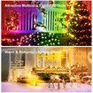 10M String Lights LED Leather thread String Lights Dream Color Remote Control Outdoor Waterproof Christmas Holiday Bluetooth Control Bedroom Wedding