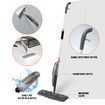 Spray Floor Mop Cleaner 3 Microfiber Heads Wood Tile Dry Dust Water Liquid Jet Cleaning System with 520ml Spraying Bottle
