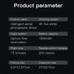 Triple-Camera Drone 4K HD Optical Flow Positioning 360° Obstacle Avoidance Foldable Quadcopter Wifi FPV 3 batteries