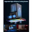 RGB Cooling Fan Charging Station with Dual Charger Dock Stand Cooler System for Xbox Series X