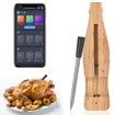 Wireless Meat Thermometer,450ft Meat Thermometer Digital,Smart APP Control Bluetooth Food Thermometer,Ultra-Sensitive Kitchen Thermometer with Thinner Probe for Cooking,Oven,Grill,BBQ