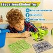 Dinosaur STEM Solar Robot Toys for Kids 3 in 1 Building Games Educational Science Coding Engineering Kit for Boys