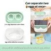 Egg White Separator with Egg Beater,Egg Separator Yolk White Separator Egg White Filter Storage Box Food Grade Level Kitchen Gadgets Egg Separator for Kitchen Cooking Kitchen Gadgets (Pink)