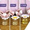 2PCS Daisy Plastic Egg Separator, Egg White Yolk Divider Kitchen Gadgets Baking Tools Egg Extractor