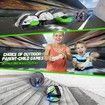 RC Cars 360° Roll Stunt Car Toys with LED Lights 2.4Ghz Remote Control Snake Toy Birthday Gift Suitable for Boy 6-12 Year Old