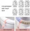 Toilet Seat Lifter, Handle Toilet Seat Lid Lifter Handle Toilet Seat Cover Lifting Handle (Purple)