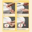 Toilet Seat Lifter, Handle Toilet Seat Lid Lifter Handle Toilet Seat Cover Lifting Handle (Purple)