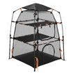 3 Tier Cat Tent Tower Enclosure Pet Dog House Playpen Rabbit Ferret Cage Outdoor Indoor Portable Foldable Gym Exercise Agility Climber