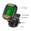 Guitar Tuner 2 Set, Mini Clip-on Tuner for Guitar, Bass, Ukulele and Violin (2 PACK)