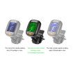 Guitar Tuner 2 Set, Mini Clip-on Tuner for Guitar, Bass, Ukulele and Violin (2 PACK)