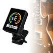 Guitar Tuner Clip, Rechargeable Multifunction Tuner High Accuracy Acoustics Calibration Tuner Digital Electronic Tuner for Mandolin Violin
