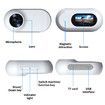 Small Action Camera, Portable Thumb Camera For Travel, Sports,Vlogging, With Portable Camera Accessories, Data Cable