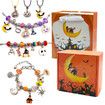 Halloween kids DIY Bead Jewelry Gift Box Bracelet Crystal Bracelet Set.