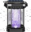 Insect Killer, Solar Charged Electric Mosquito Trap UV Mosquito Trap for Bedroom Dorm Garden Camping