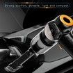2 in 1 Handheld Vacuum Cleaner, Portable Car Vacuum Blower for Home, Car, Pet, Keyboard Cleaning, Black