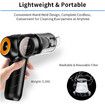 2 in 1 Handheld Vacuum Cleaner, Portable Car Vacuum Blower for Home, Car, Pet, Keyboard Cleaning, Black