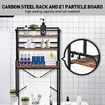 Over Toilet Shelf Rack 3 Tier Towel Storage Unit Bathroom Organiser Shelves Shower Washing Machine Laundry Airing Space Saver