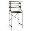 Over Toilet Shelf Rack 3 Tier Towel Storage Unit Bathroom Organiser Shelves Shower Washing Machine Laundry Airing Space Saver