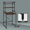 Over Toilet Shelf Rack 3 Tier Storage Unit Bathroom Towel Organiser Shelves Washing Machine Shower Laundry Space Saver Airing