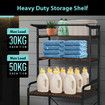 Over Toilet Shelf Rack 3 Tier Storage Unit Bathroom Towel Organiser Shelves Washing Machine Shower Laundry Space Saver Airing