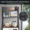 Over Toilet Shelf Rack 3 Tier Storage Unit Bathroom Towel Organiser Shelves Washing Machine Shower Laundry Space Saver Airing