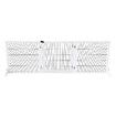 Dog Pet Fence Puppy Gate Safety Guard Indoor Wooden Playpen Foldable Cat Barrier Protection Net Stair Partition White 3Panels