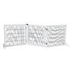 Dog Pet Fence Puppy Gate Safety Guard Indoor Wooden Playpen Foldable Cat Barrier Protection Net Stair Partition White 3Panels