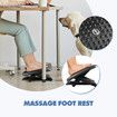 Foot Rest Stool Under Desk Adjustable Height Angle Office Computer Ergonomic Footrest Black Portable