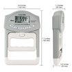 Digital Hand Dynamometer Grip Strength Measurement Meter Auto Capturing Electronic Hand Grip Power 198 Lbs / 90 Kgs