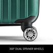 4 Piece Luggage Set Travel Suitcase Traveller Bag Carry On Lightweight Checked Hard Shell Trolley TSA Lock Green