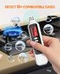Gas Leak Detector Natural Gas Detector High Sensitivity with LCD Display Portable Gas Sniffer to Locate Gas Leak Sources Methane Propane for Home