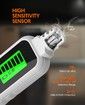 Gas Leak Detector Natural Gas Detector High Sensitivity with LCD Display Portable Gas Sniffer to Locate Gas Leak Sources Methane Propane for Home