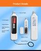 Gas Leak Detector Natural Gas Detector High Sensitivity with LCD Display Portable Gas Sniffer to Locate Gas Leak Sources Methane Propane for Home