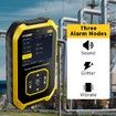 Geiger Counter Nuclear Radiation Detector with LCD Display Rechargeable Radiation Dosimeter for Beta Gamma X-ray