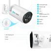 Wifi Security Cameras 6 Set Wireless CCTV Home Spy Surveillance System Outdoor With 16CH NVR Solar Panel Battery