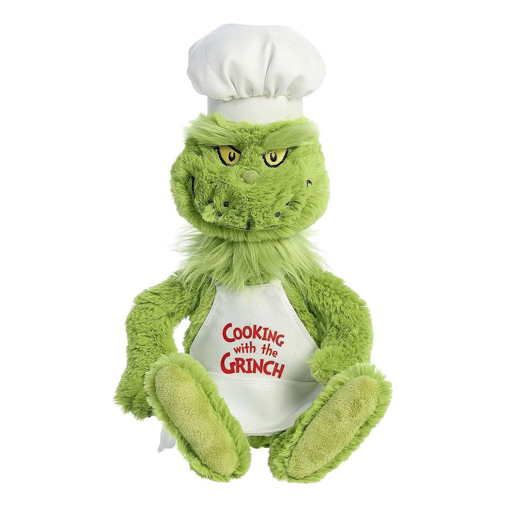 Grinch Stuffed Animal, Magical Storytelling, Literary Inspiration, Green 16 Inches