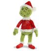 16 Inch Grinch Santa Stuffed Animal, Green, Red