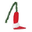 Grinch Christmas Tree Decoration Elf Head Arms Legs Stuck Tree Topper Garland Ornaments Christmas Decor