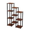 Plant Flower Pots Stand 10 Shelves Corner Shelf Unit Bookshelf Holder Garden Outdoor Indoor Tiered Potted Display Storage Rack
