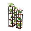 Plant Flower Pots Stand 10 Shelves Corner Shelf Unit Bookshelf Holder Garden Outdoor Indoor Tiered Potted Display Storage Rack