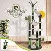 172cm Cat Tower Tree Scratching Post House Bed Sisal Scratcher Cave Furniture Condos Climbing Stand Play Hammock Balls